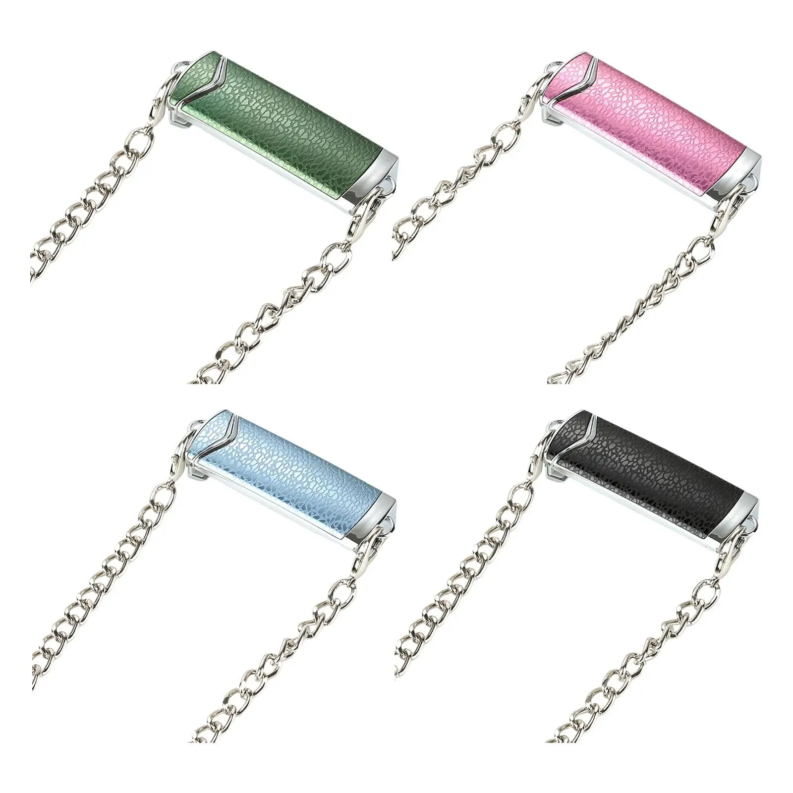 Mobile Phone Metal Chain Back Clip, Comfortable Free Your Hands Easily Accessible Portable Keep Phone Secure