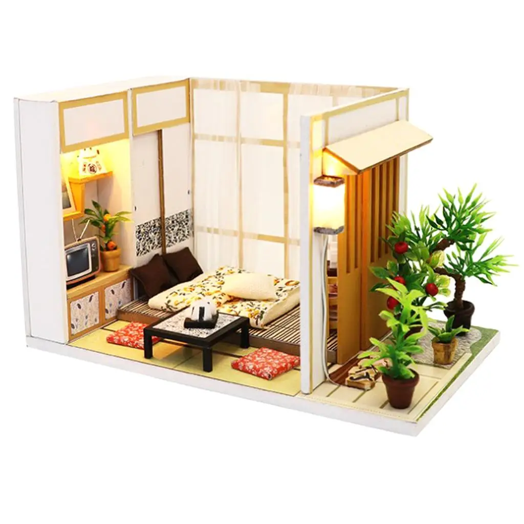 1:24 Scale  Miniature DIY Room with Charming House