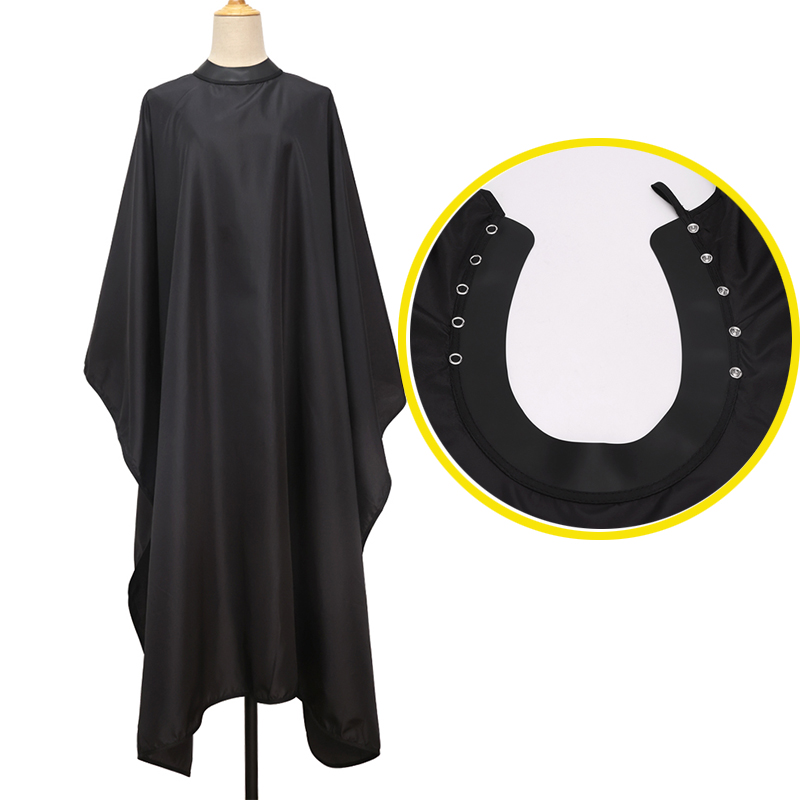 Best of Black Hair Cutting Cape Pro Salon Hairdressing Cloth Gown Barber Silicone Neck Hairdresser Apron Haircut Capes Wholesale Reviews & Tips