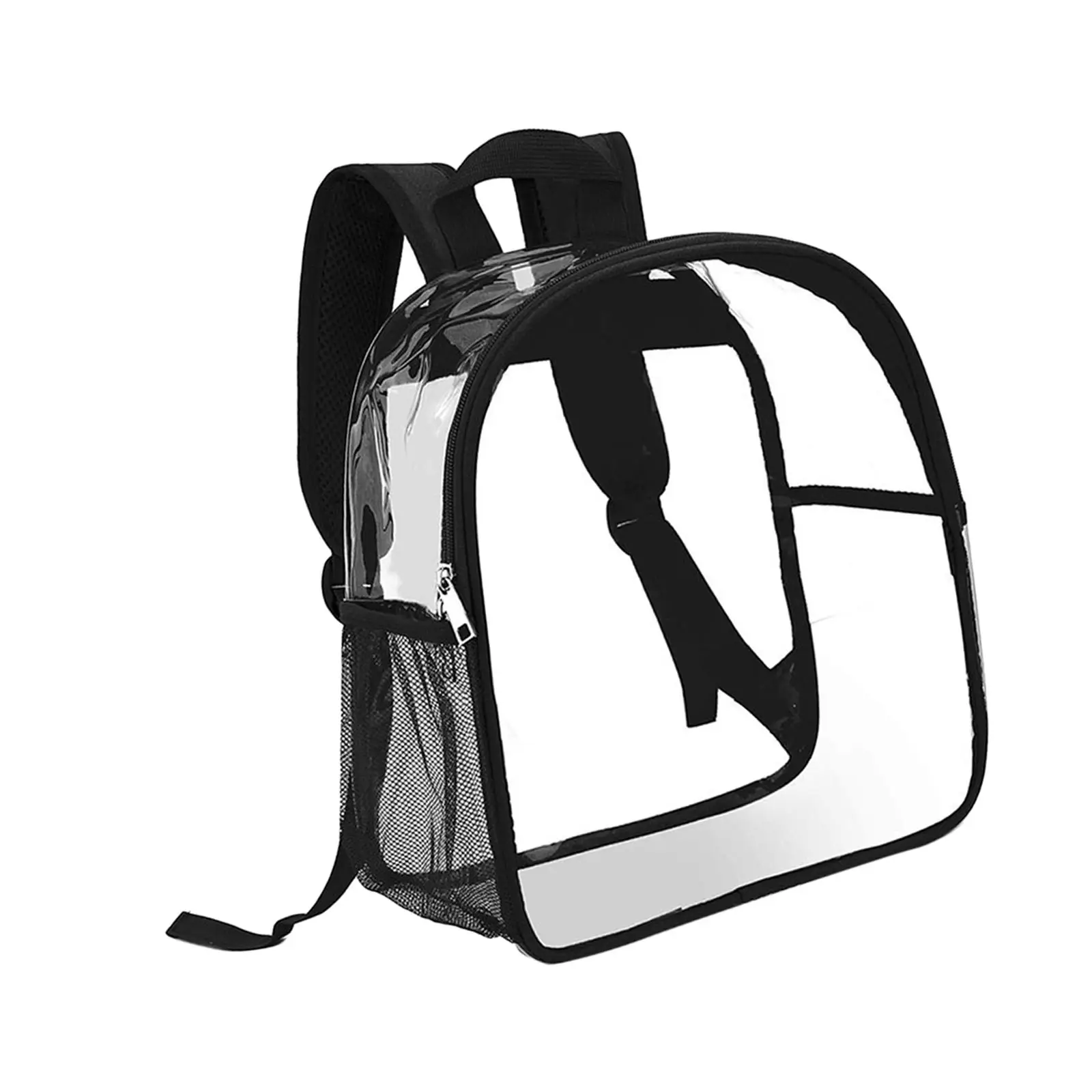 Clear Mini Backpack Waterproof PVC Transparent Backpack School Bag Organizer for Women Men Unisex Adults Teen Swimming Sports