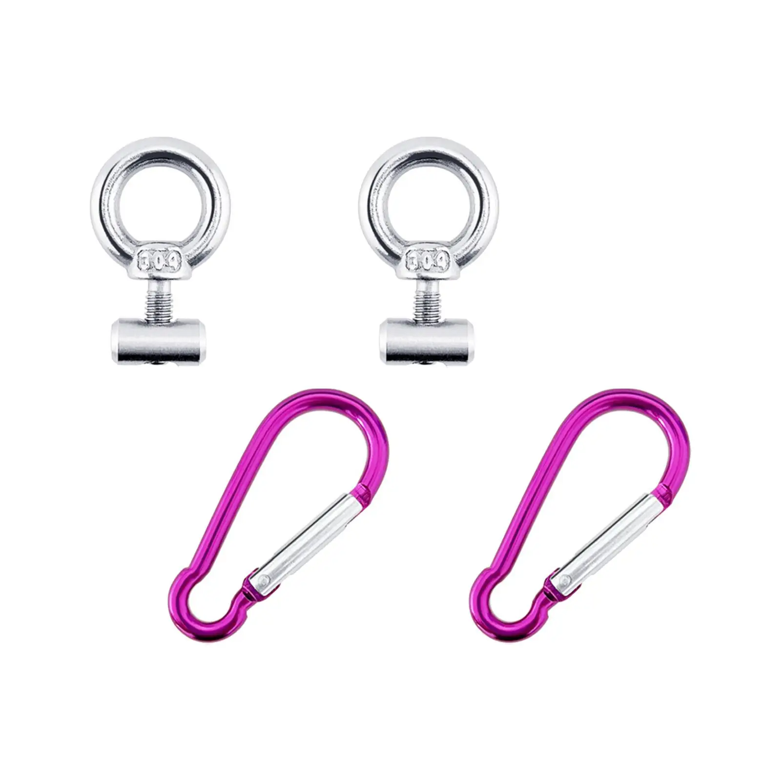 M4 Lifting Eye Nuts Fastener Tent Stopper Carabiners Clips for Awning Rail RV