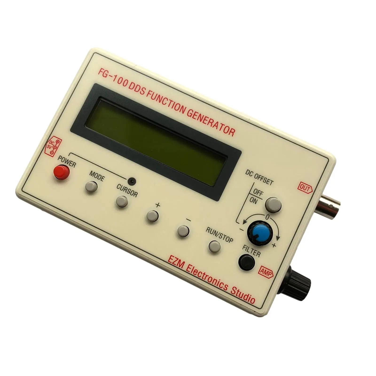 Mini Function Signal Generator with USB Cable Signal Source Module Precision Portable Meter Electronic Measuring Instrument