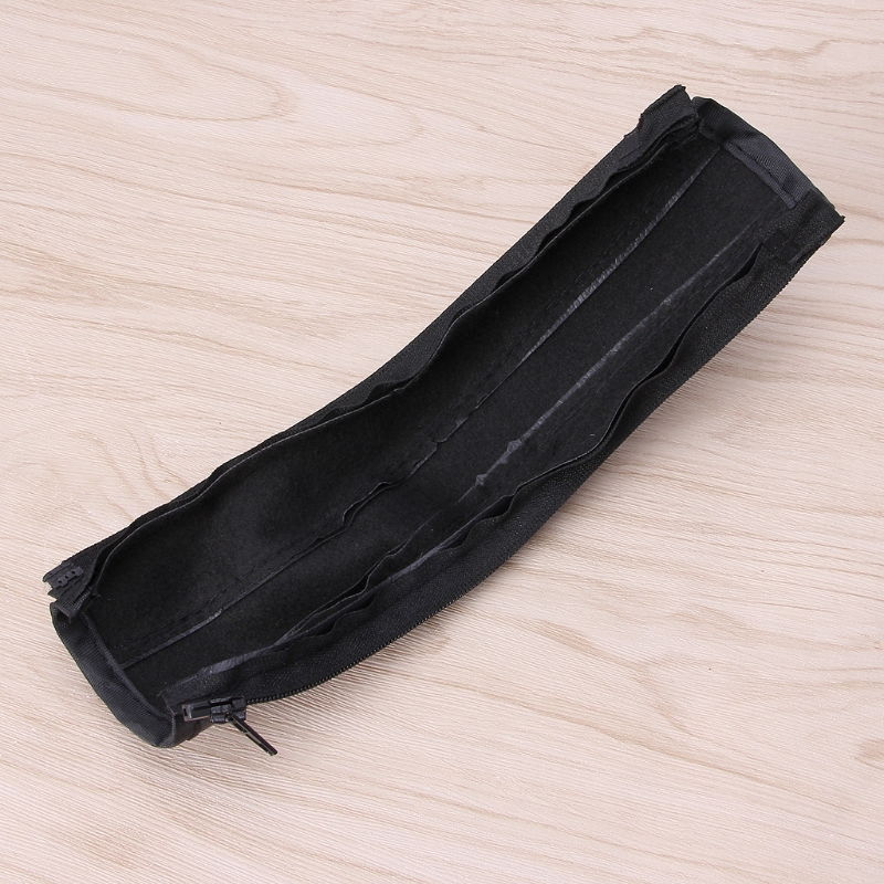 Description Picture 2 of itemZipper Closure Baby Pushchair Stroller Armrest for Case Handle PU Leather Protective Cover Durable for Pram Wheelchair