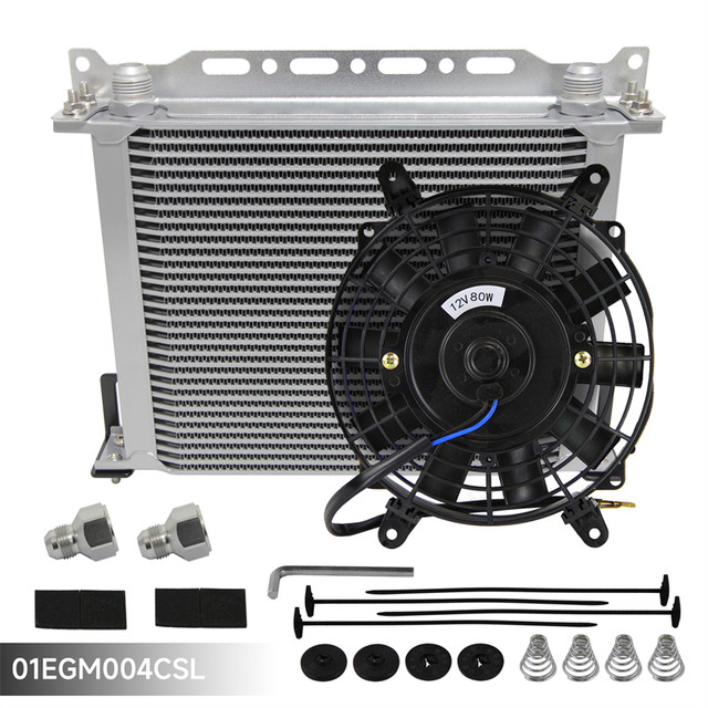 thumbnail image 2 of PKSABB Universal Oil Cooler Bracket - Aluminum Alloy Mounting Kit For 6-Series British Transmission Coolers 2 of 14