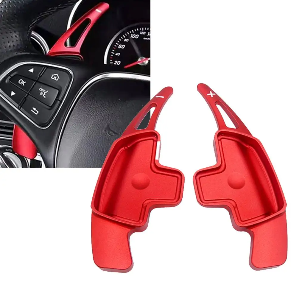 Aluminum Alloy Steering Wheel Paddle Extensions for    , Car Auto Interior Decoration Accessories