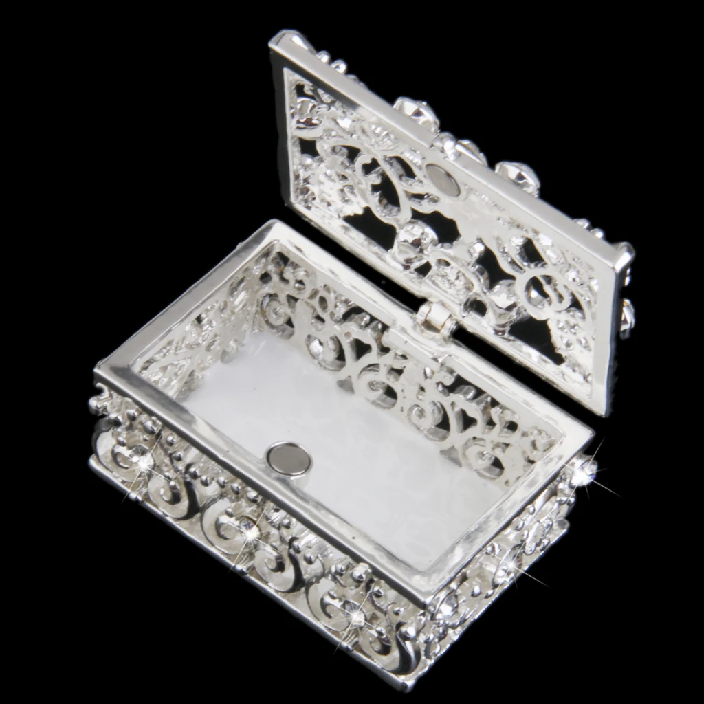  Flower Trinket Box,  Jewelry Storage Gift Box for Necklace Earrings 