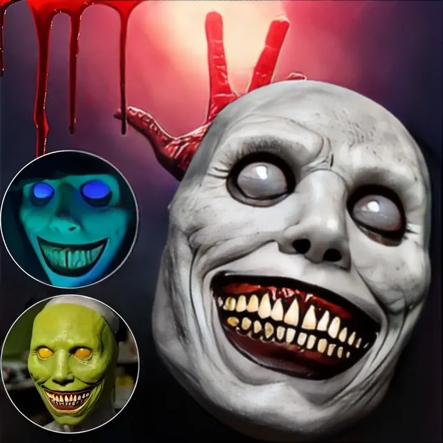 Laughter - Half Latex Halloween Creepy Horror Smile on sale Mask Ready to ship