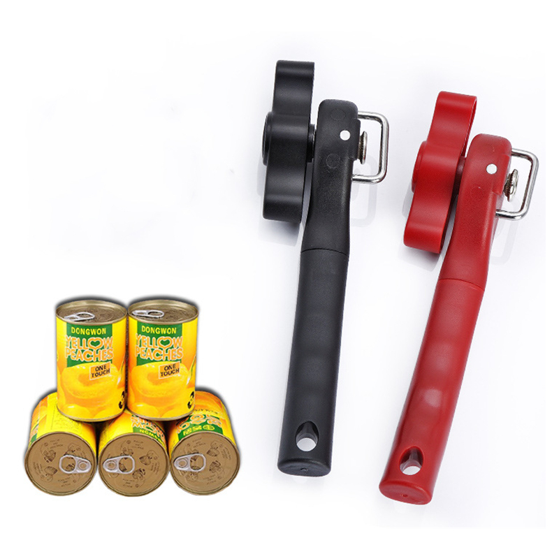 Description Picture 2 of itemProfessional Can Opener Kitchen Tools Safety Easy Use Twist Side Cut Manual Openers for Can Lid Home Stainless Steel Cans Knife