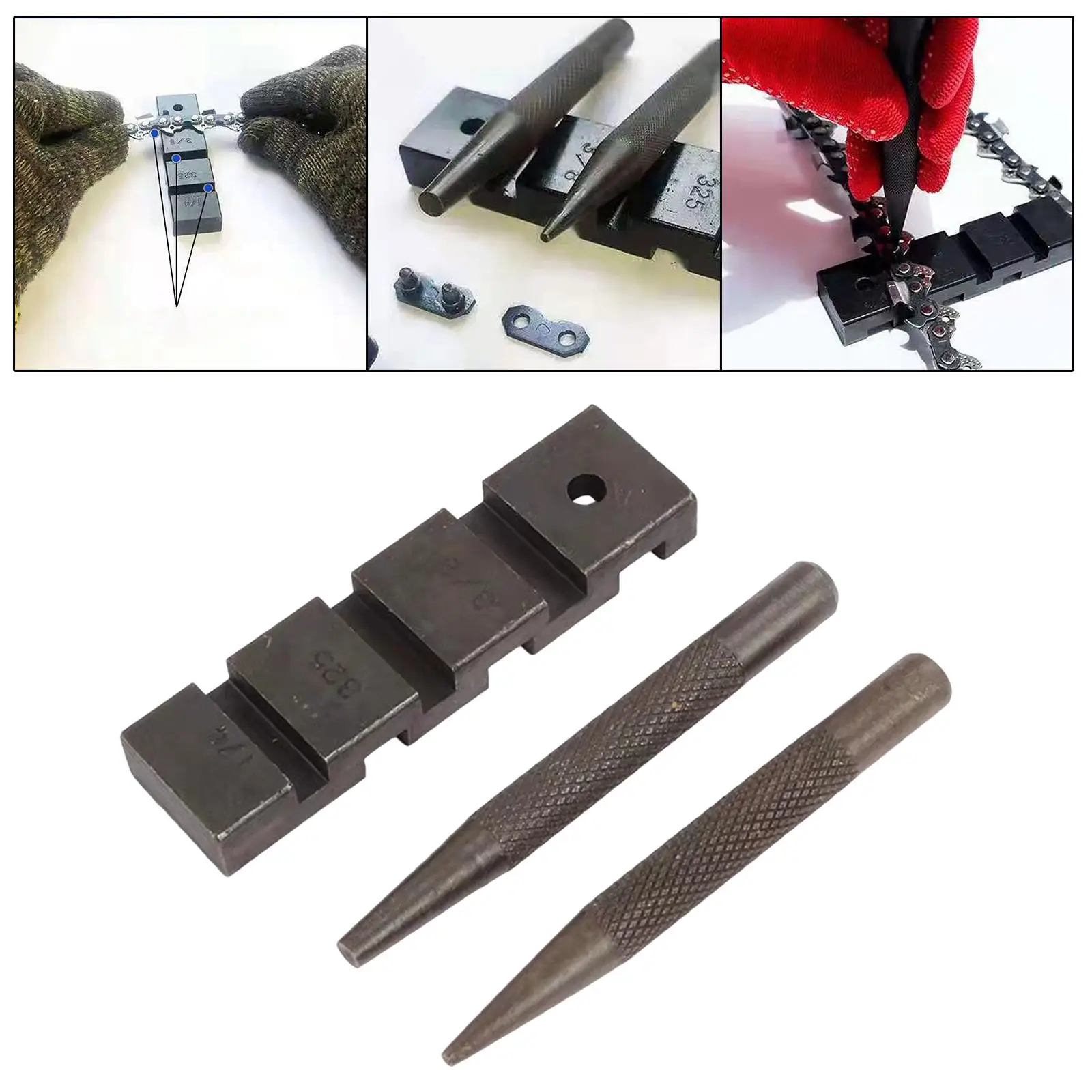 Chain Riveting Pin Chainsaw Chain Removal Tool Riveter Utility for Outdoor