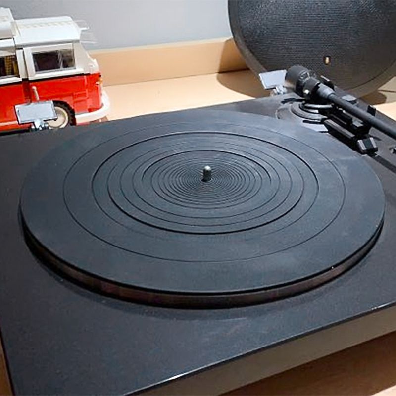 Title 3, Record Mat Turntable Platter Mat Rubber Silicon...