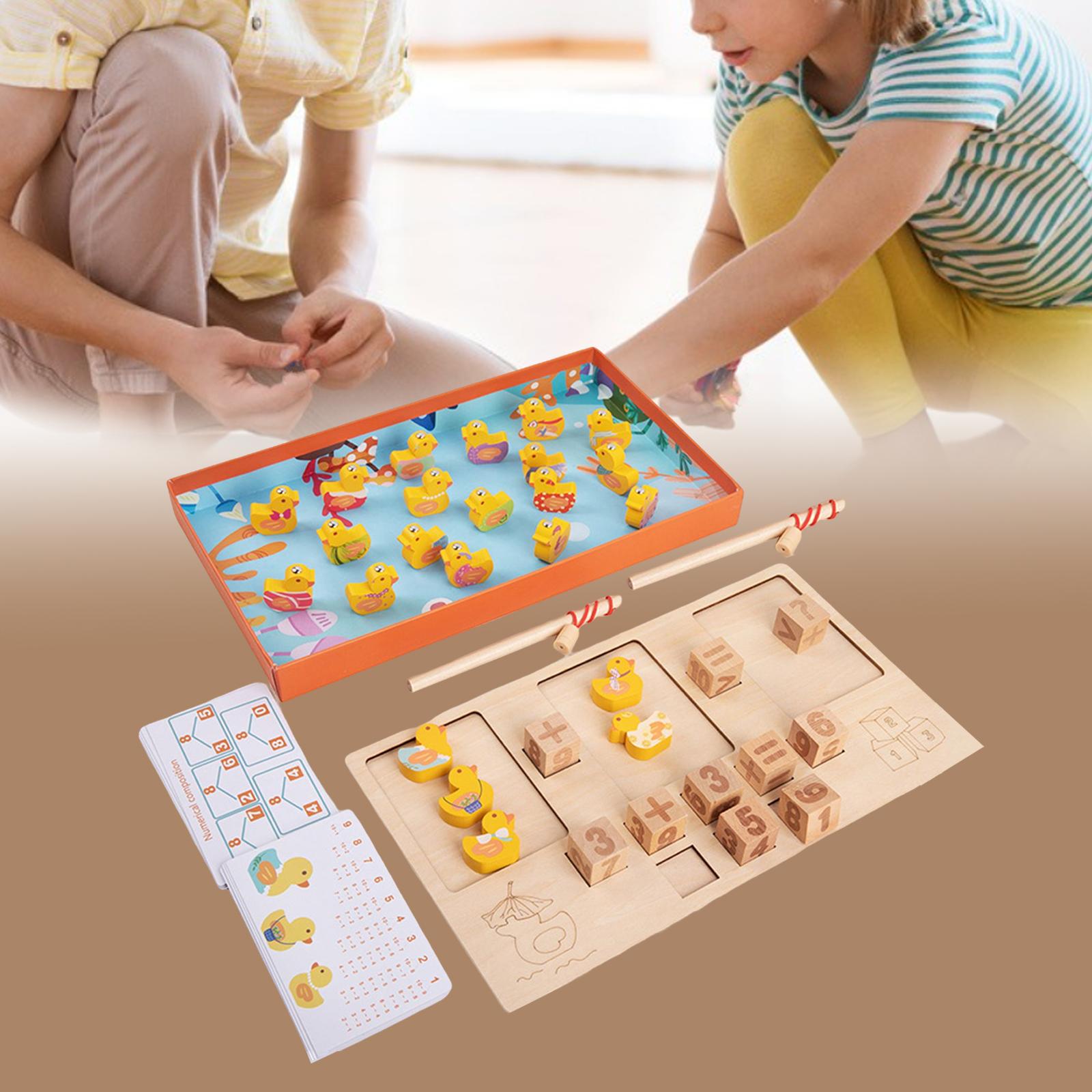 Baby Wooden Magnetic Board Puzzle Game for Boys Girls 2 3 4 5 6 Years Old