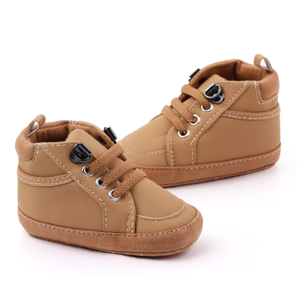 Title 6, Neugeborene Baby-Jungen-Schuhe mit weicher Sohl...