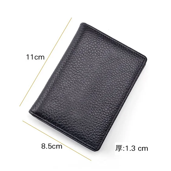 Leather Card Holder - Black pattern card holder. draft-8. Men gift 👝