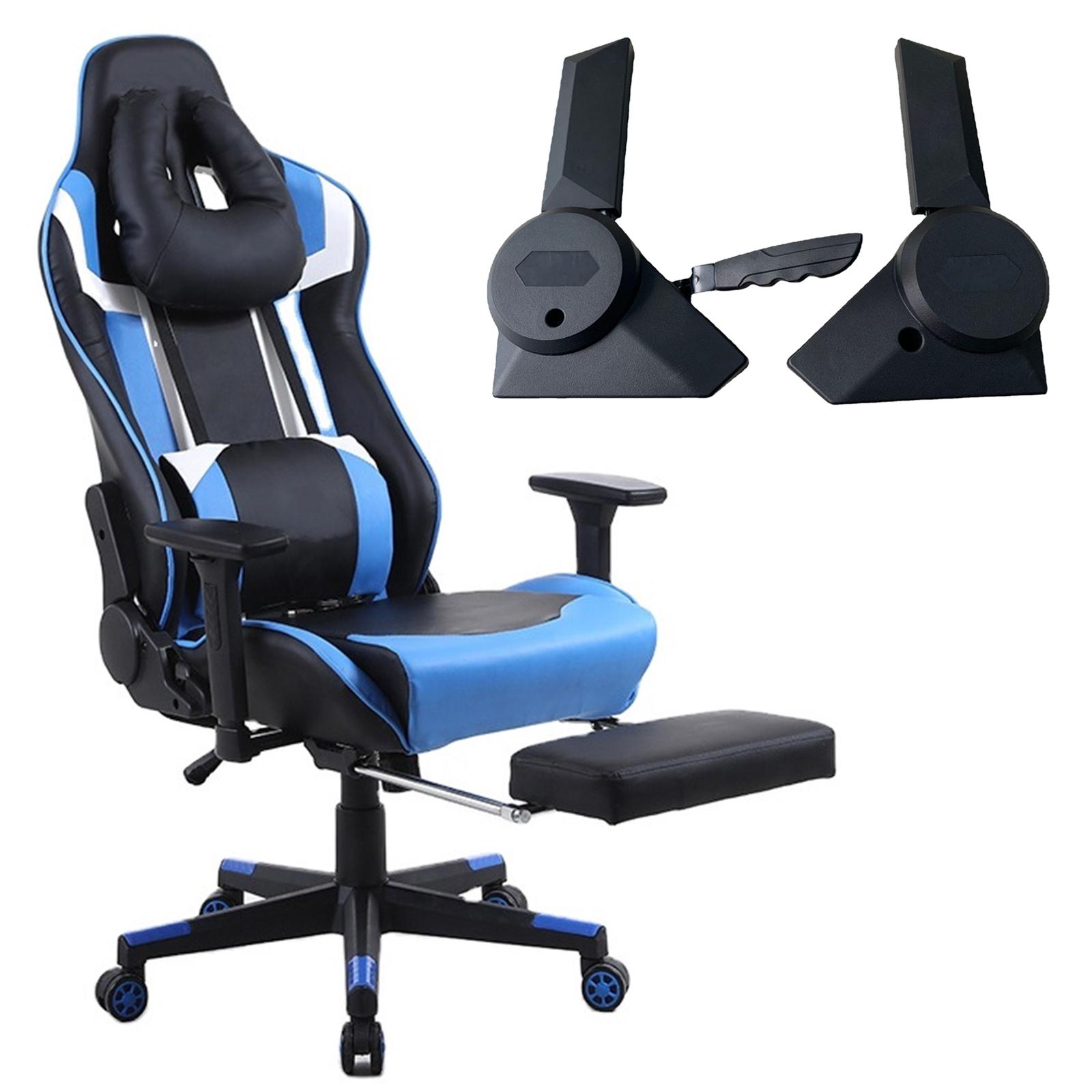 2 Pieces Gaming Chair Angle Adjuster Replacement High Back Swivel Computer Desk Chair Angle Adjuster for Gaming Seat Spare Parts