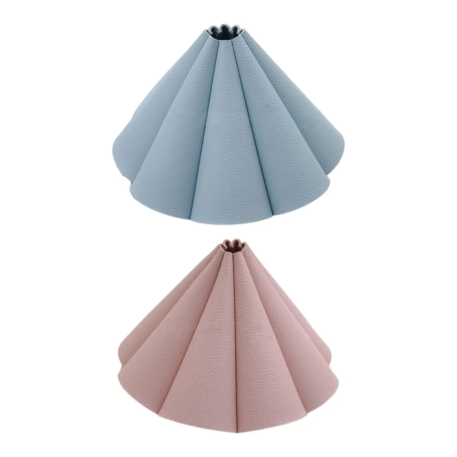 Leather Waterproof Dust Proof Light Cover Removable Lamp Shade for Home