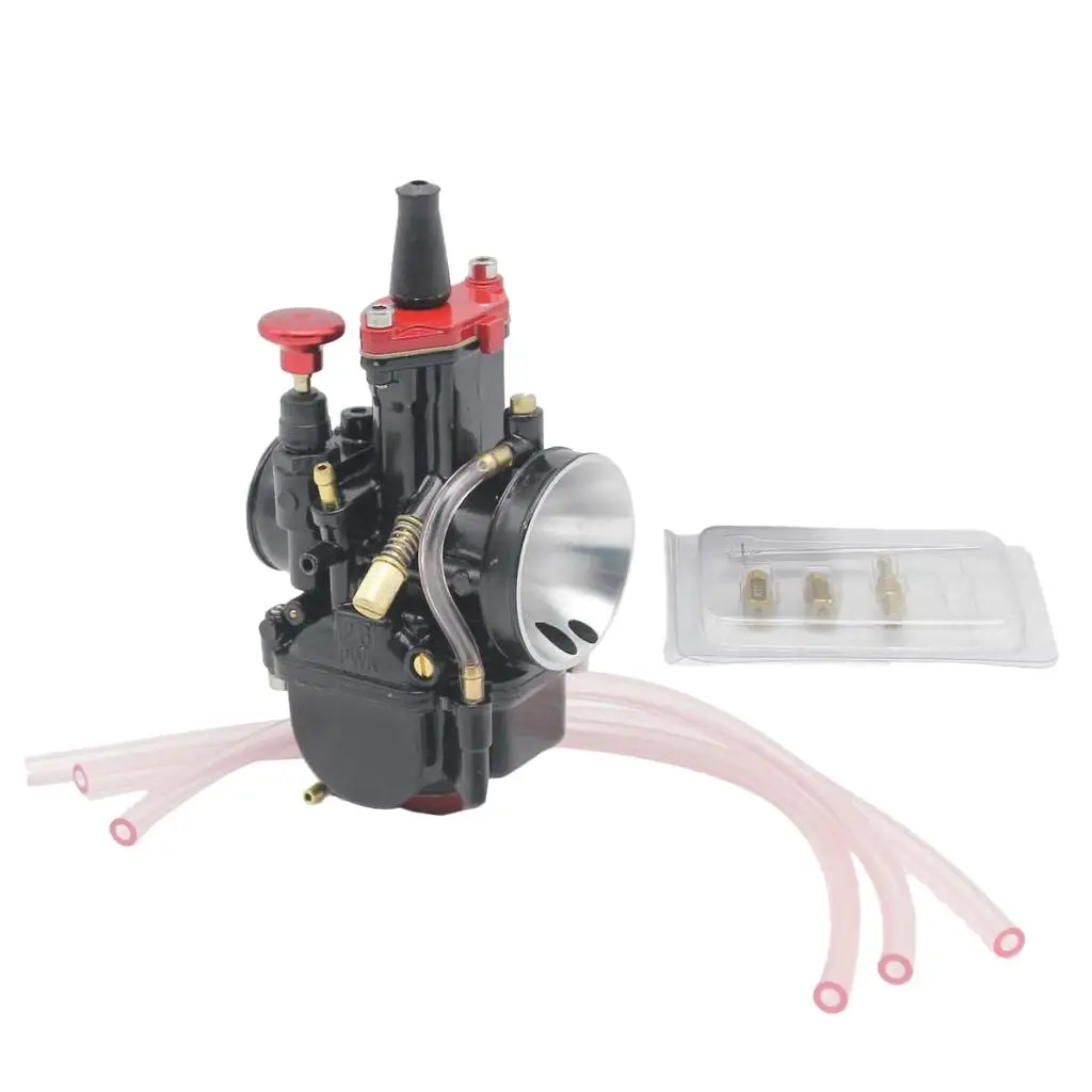 Motorcycle Exhaust Systems Carburetor with Hose for Scooters, ATV
