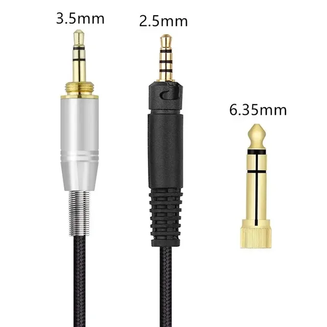 Cable de repuesto para auriculares Sennheiser HD598 HD558 HD518 (4 / 5 /  8,2 / 9,8 pies)