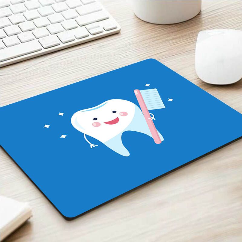 Cute Cartoon Tooth Mouse Pad