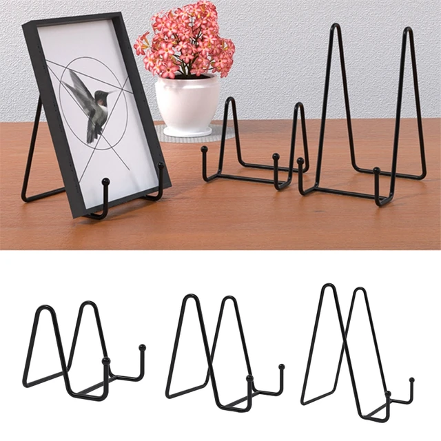 10Pcs Plastic Small Adjustable Display Stand Easel 4 Inch 10cm Showing Rack  for Plate Bowl Artwork Book Picture Frame Holder - AliExpress