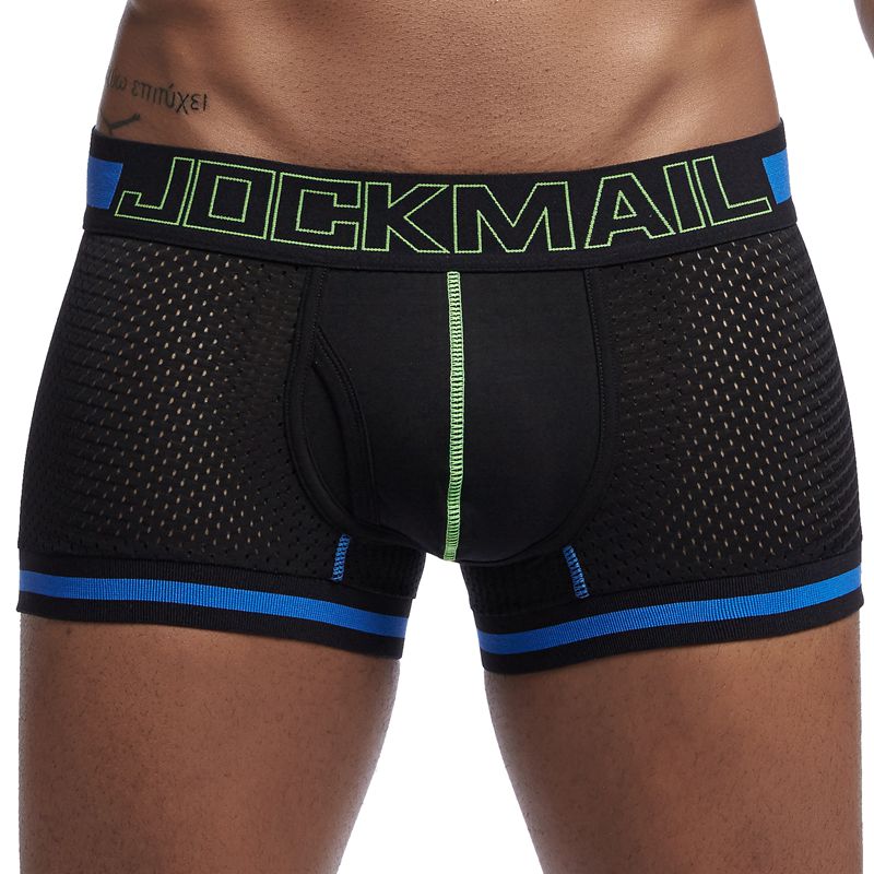 Title 12, Mens Underwear Boxer Breathable Mesh Boxer Brie...