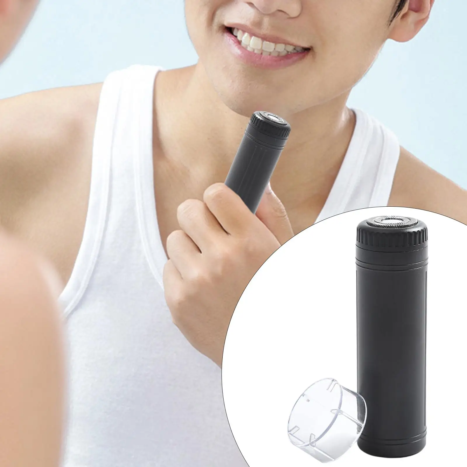 Mini Electric Shaver USB Fast Charging Quiet Washable Travel Hair Remove