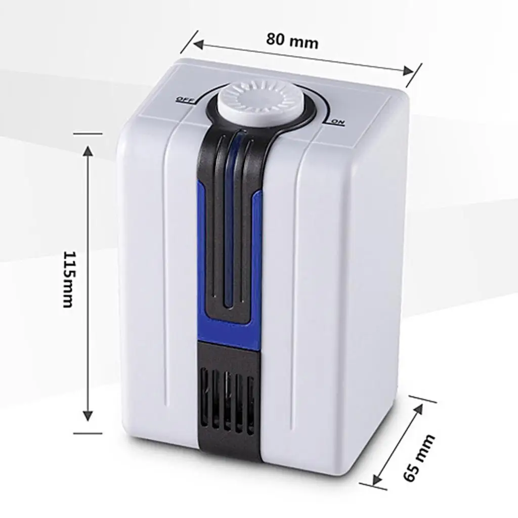 2xAir Purifier Home and Office Plug In with Negative Ion Generator Air Cleaner