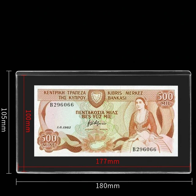 Pagine Album in PVC 3 tasche banconote banconote porta valuta collezione  PVC cartelle Album 180x80mm - AliExpress
