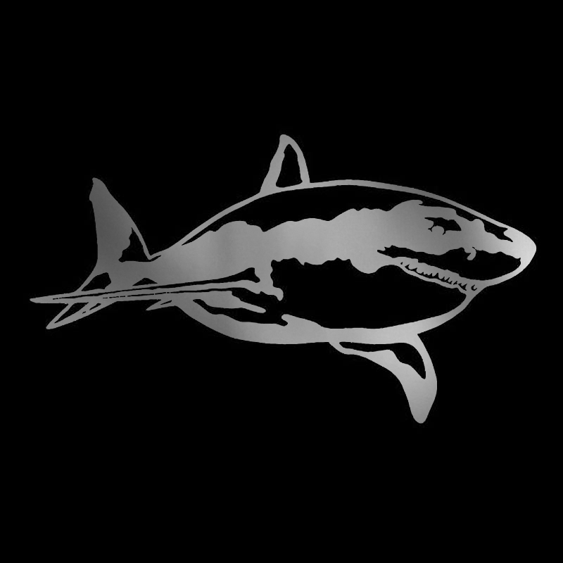 Shark Muster Außen Teile Individuelle Aufkleber Auto Zubehör Produkte Dekoration Stilvolle, Motorrad Aufkleber Decals Auto PVC – Detail 4