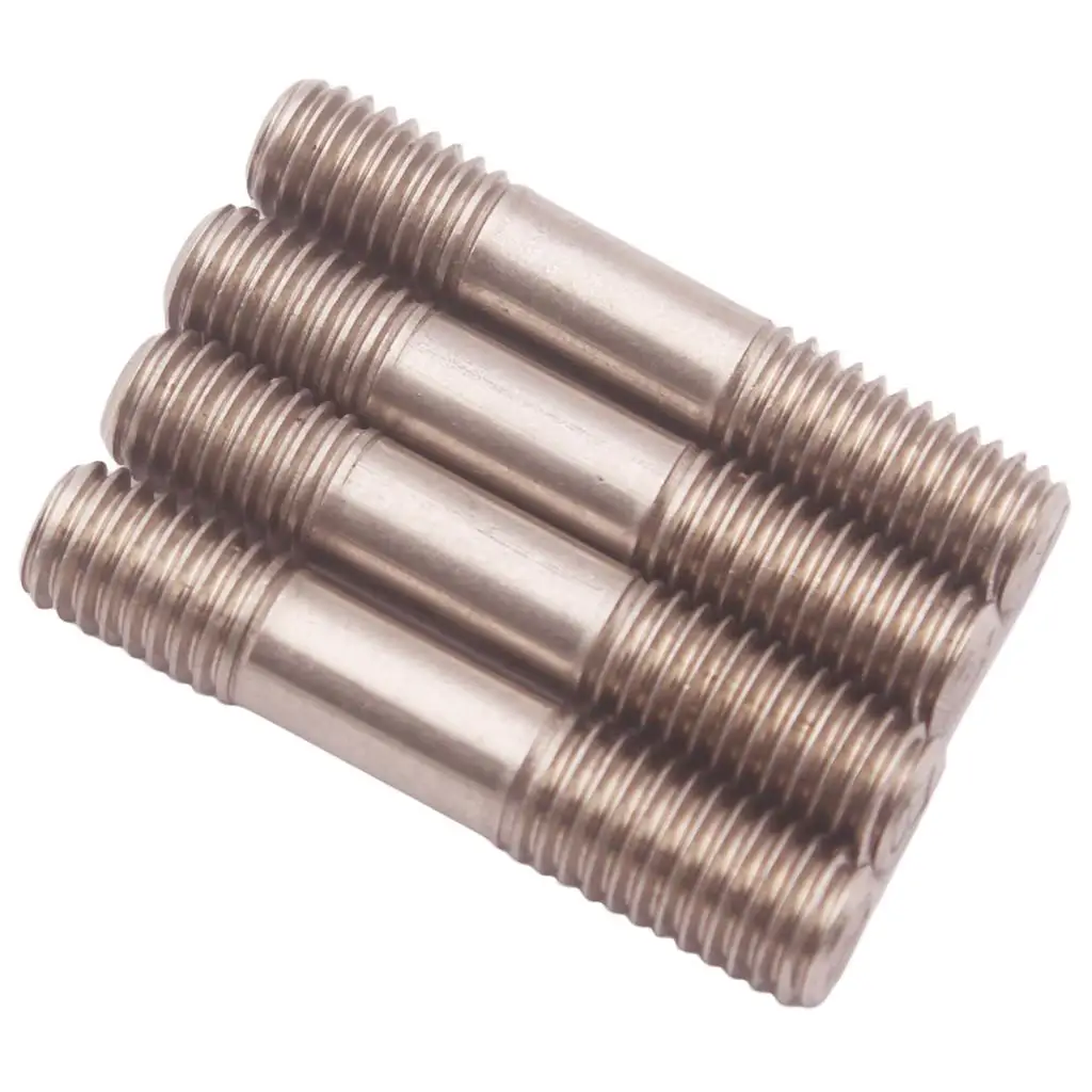  304  M8X1.25 Stud & Flange Nuts for T25 Exhaust System