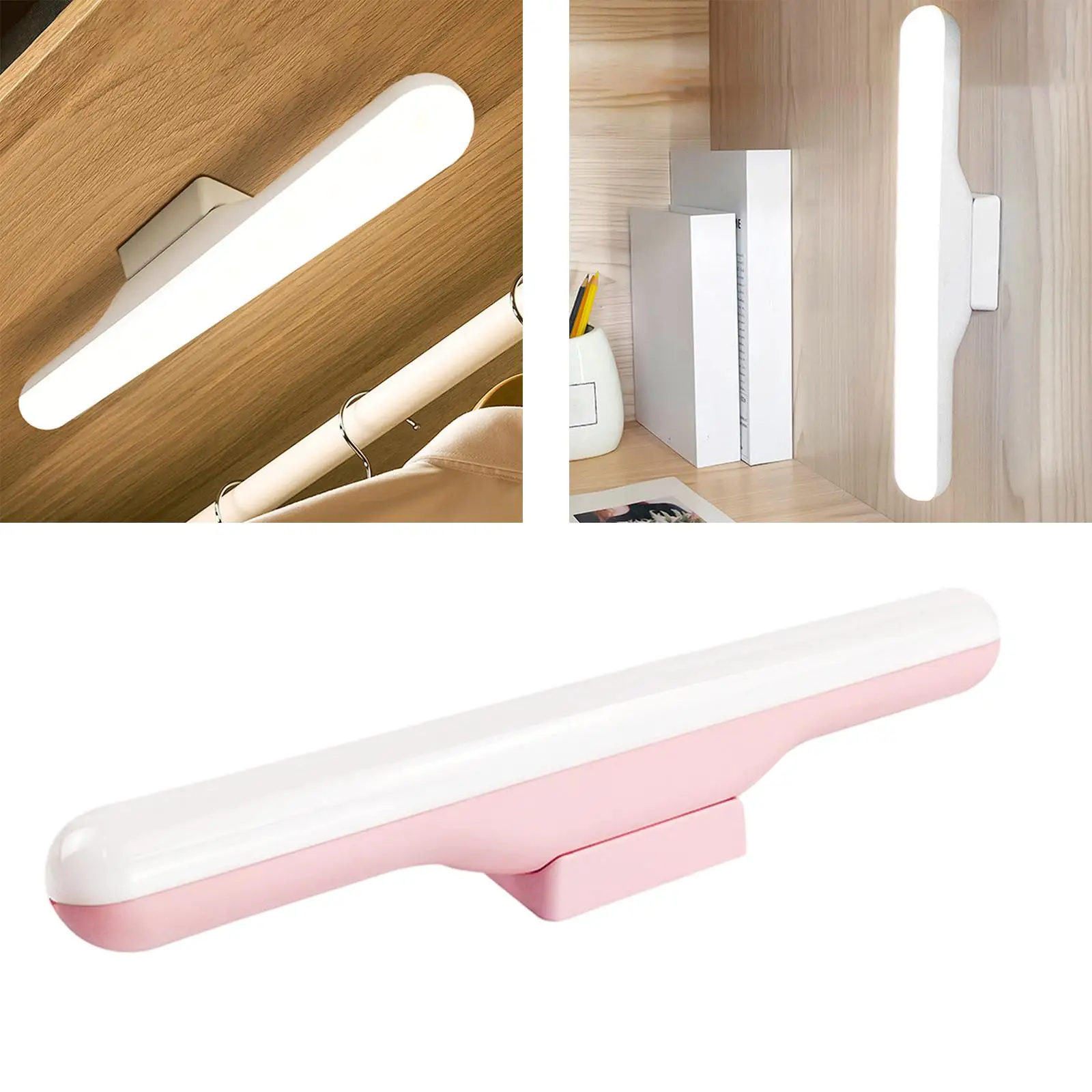 LED Hanging Magnetic Strip Light Bed Headboard USB Reading Lights Lighting Kitchen Bedroom Night Lamp
