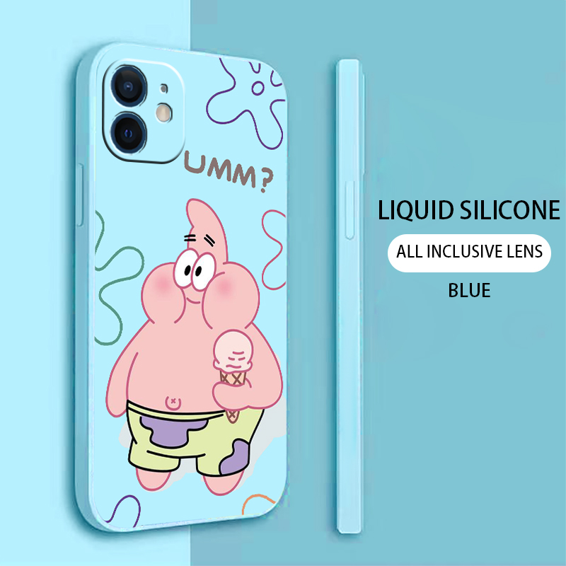 Cartoon Spongebob SquarePants Phone Case For iPhone 6s Plus 6 6s 11 12 13 Max Pro Mini SE 2020 7 7P 8 Plus X Xr Xs L18n Cover iphone 11 clear case