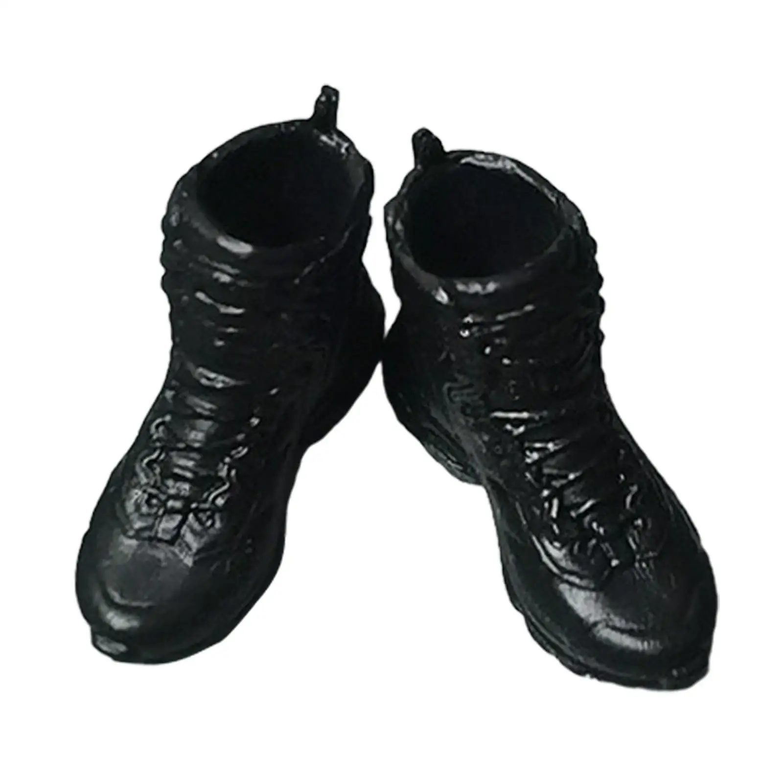 1/12 Male Shoes Fashion Miniature Figure Shoes Doll Figures Accessory for 6 inch Doll Model Male Action Figures Dress up Accs