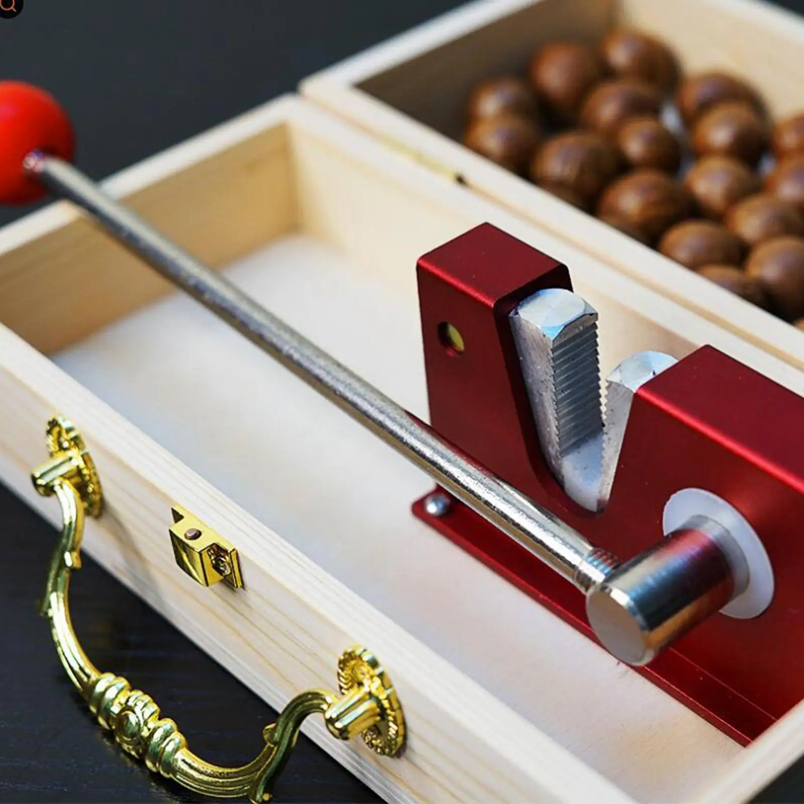 Macadamia Opener Adjustable Walnut Tool Nut Opener for Chestnuts Pecans