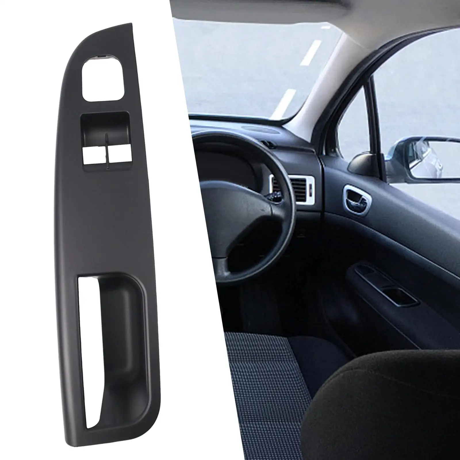 Driver Front Right Side Door Trim 1K3868050B Durable for VW Golf GTI Automobile Repairing Accessory Interior Control Cover