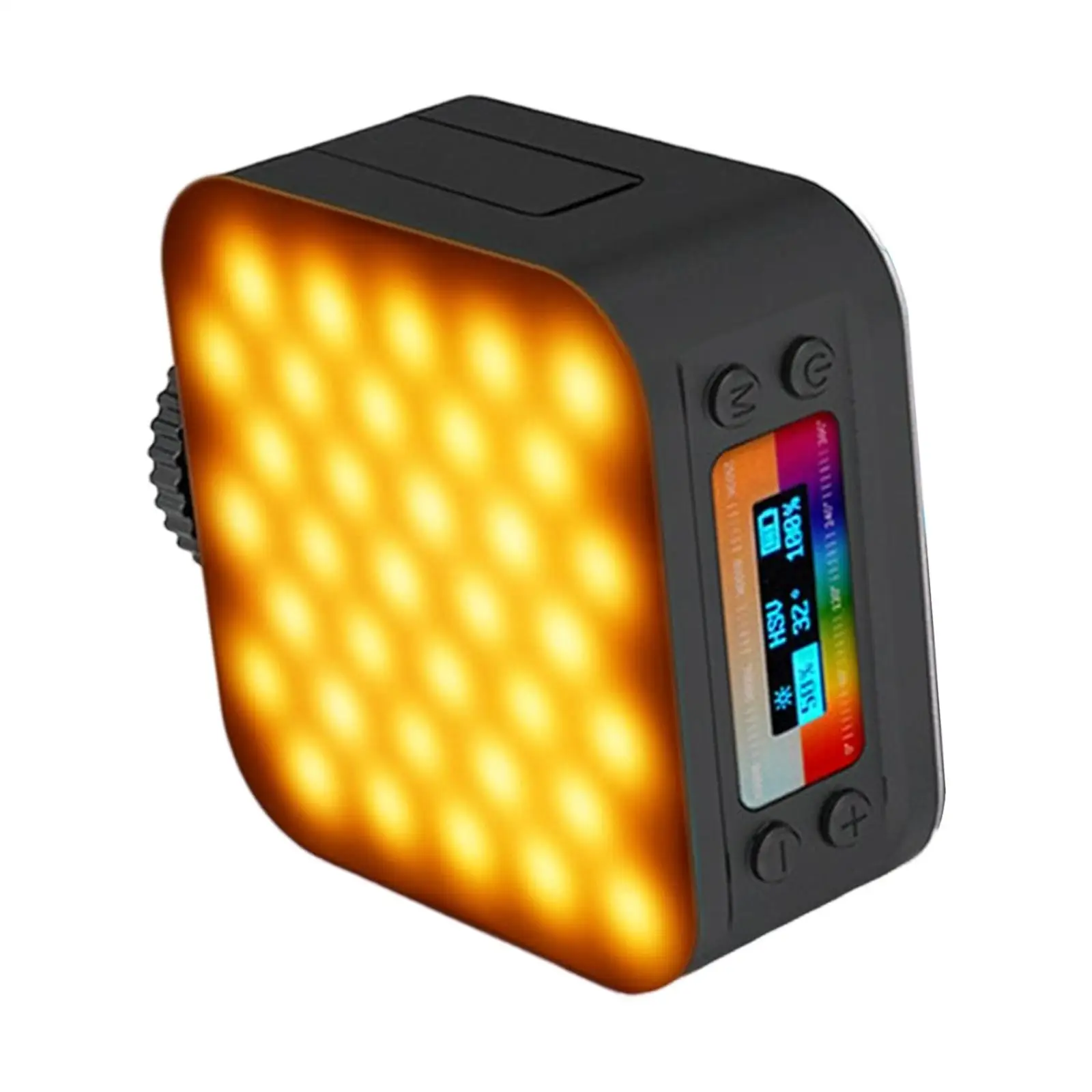 RGB LED Camera Light Rechargeable 360 Adjustable 2000mAh Magnetic RGB LED Video Light Video Lights for Video DSLR Tik Tok Vlog