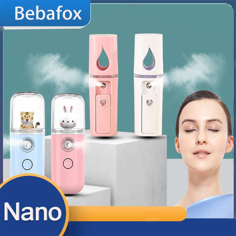 Best of Nano Facial Hydrator Sprayer Nebulizer Women Beauty Instruments Home Use Mini USB Rechargeable Humidifier Face Steamer Skin Care Reviews & Tips