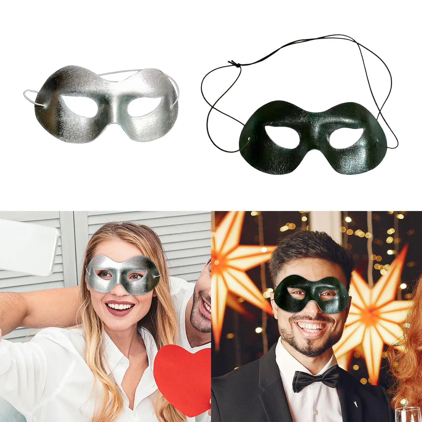 Masquerade Mask Valentine`s Day Mask for Women Men Eye Mask Props Costume Mask for Birthday Show Halloween Dancing New Year