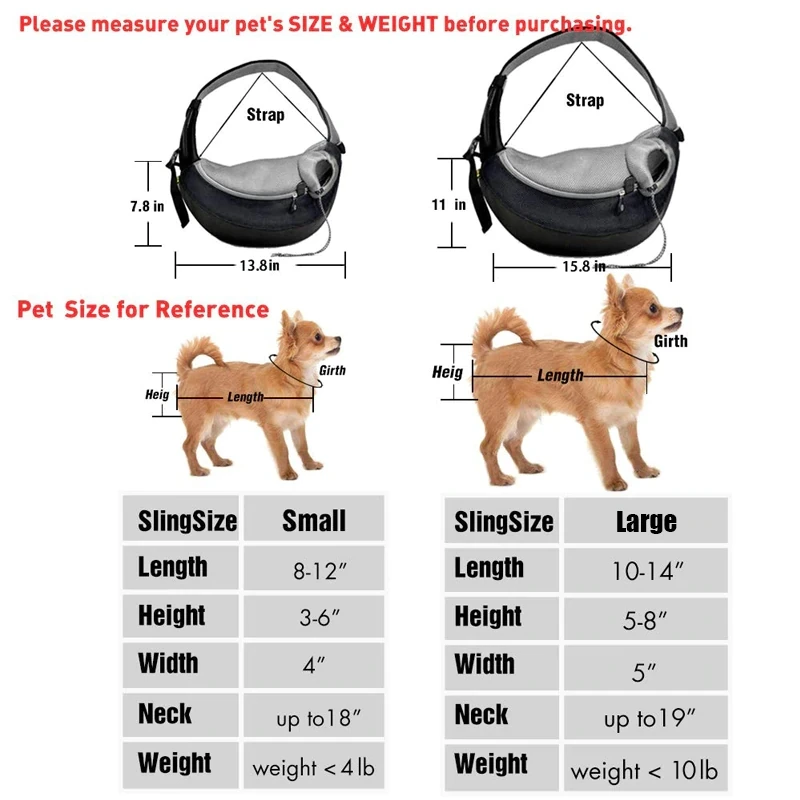 Pet Puppy Carrier: S/L Outdoor Travel Dog Shoulder Bag, Mesh Oxford Single Comfort Sling Handbag Tote Pouch