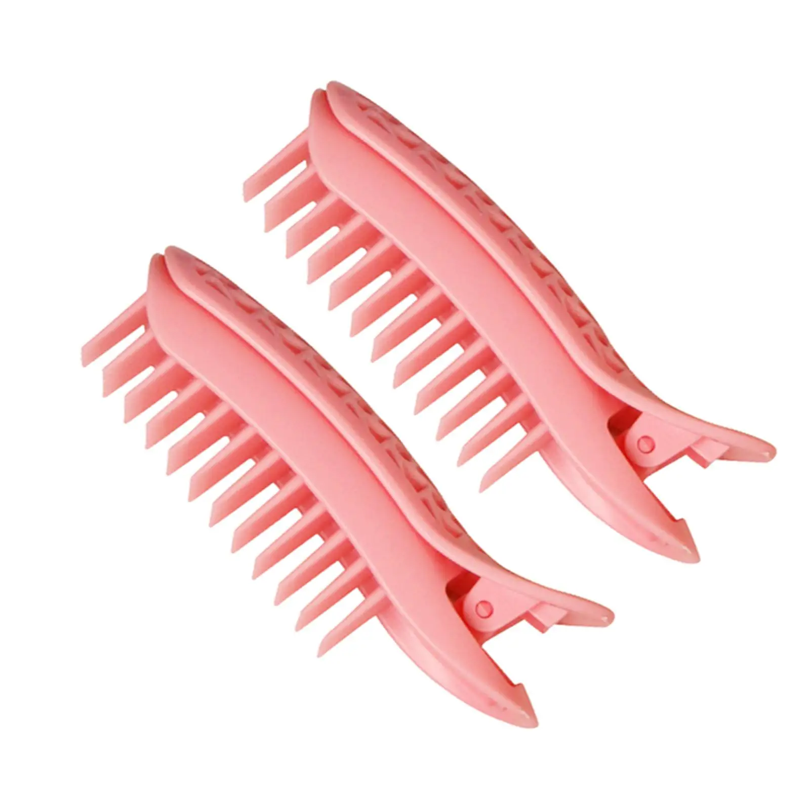 2 Pieces Sleeping Volumizing Hair Roots Clip Lazy Bangs Fixed Clips Shaping Durable Shaggy Curling Clamps for Long Short Hair