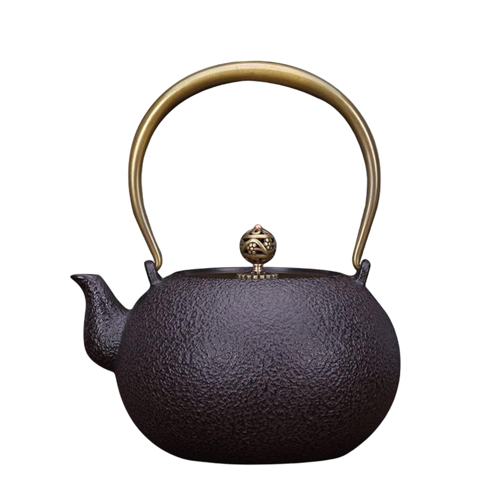 Tea Kettle Teapot Traditional Anti Scalding Handle for Stove Top Restaurant