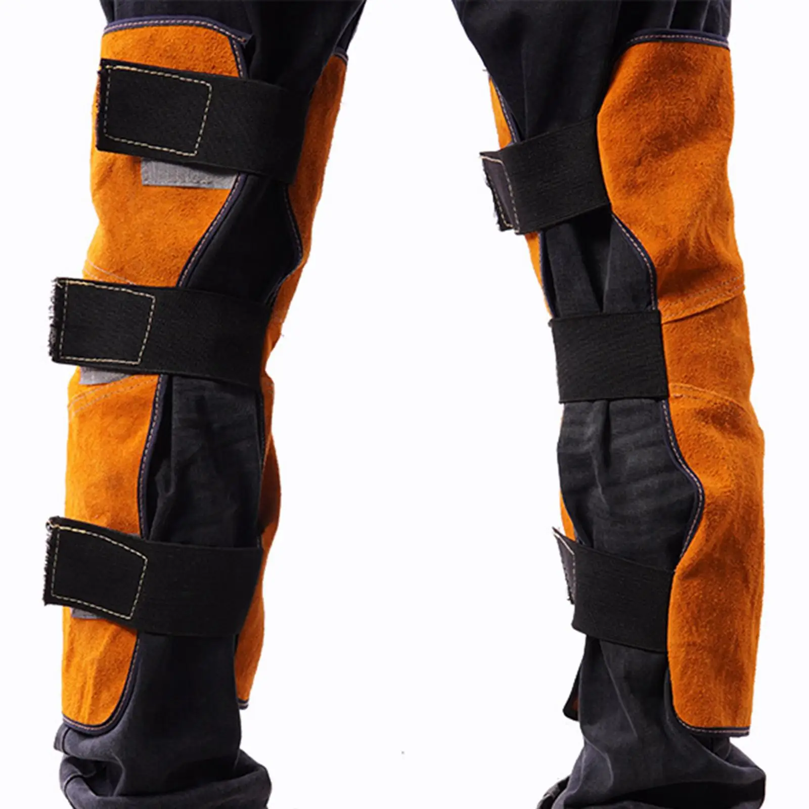 Welding Leg Covers Fireproof Anti Slip Heat Resistant for Welder Anti Scald Leg Cover Sleeve Wraps Leg Protection Knee Protector