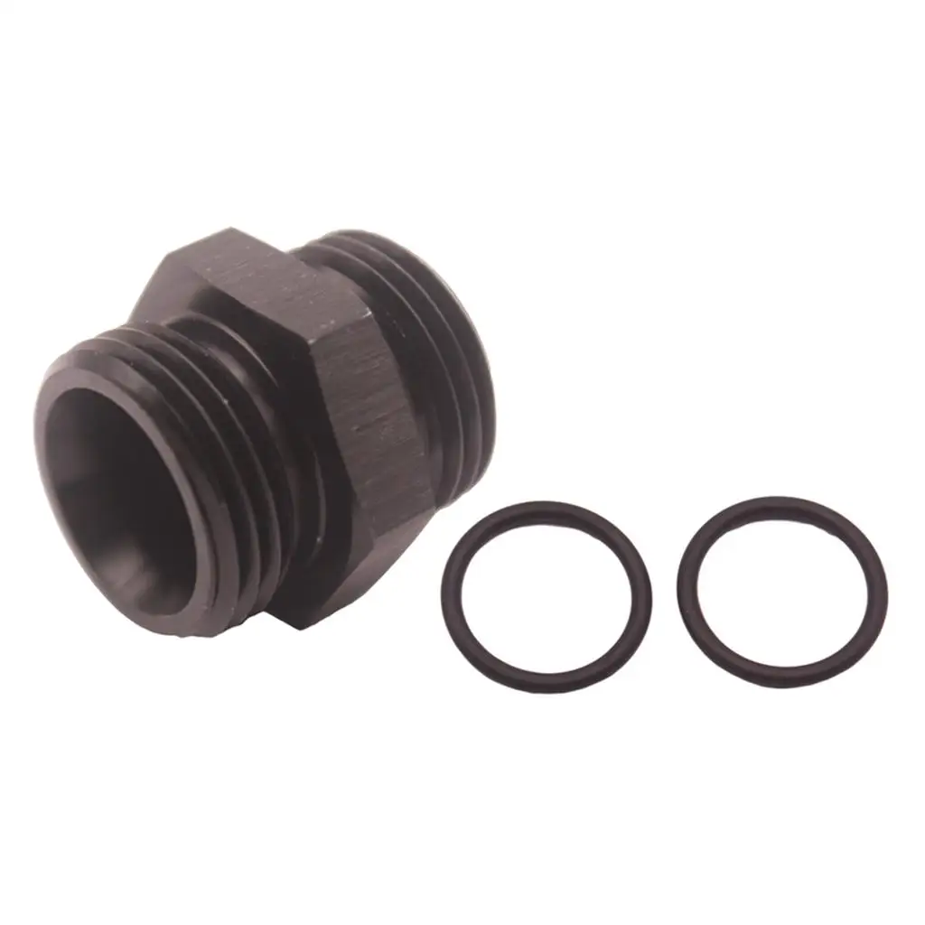 10 ORB to -10 ORB  Adapter AN Fitting BLACK, Aluminum  Alloy