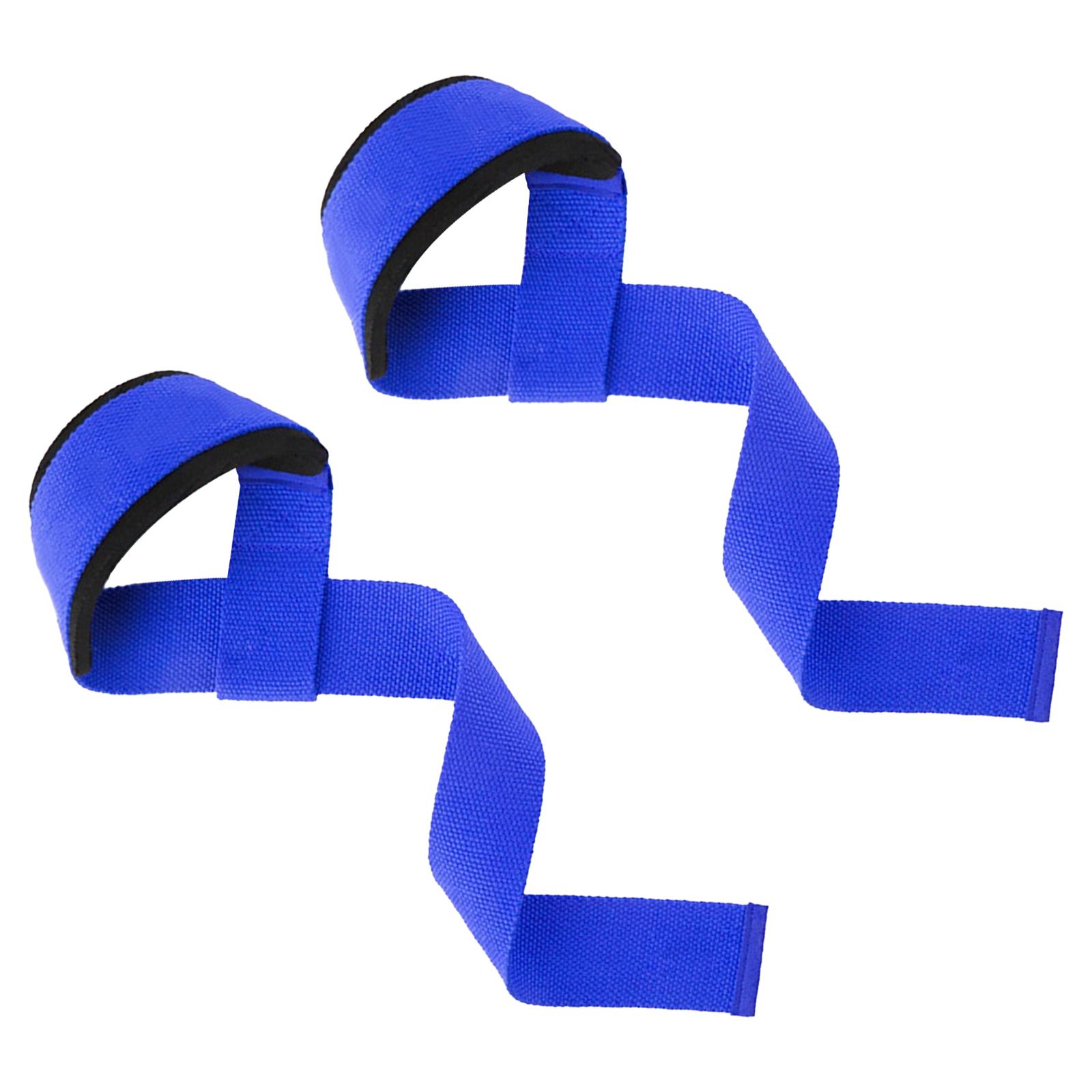 1 Pair Weight Lifting Straps Wrist Wraps for Fitness Powerlifting Deadlifts