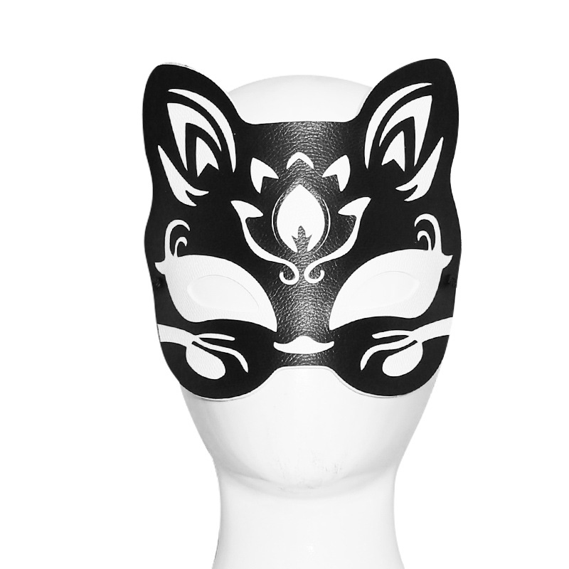 Fox Eye Sm Role Play Mask Leather Accessory For Adults_voghion.com