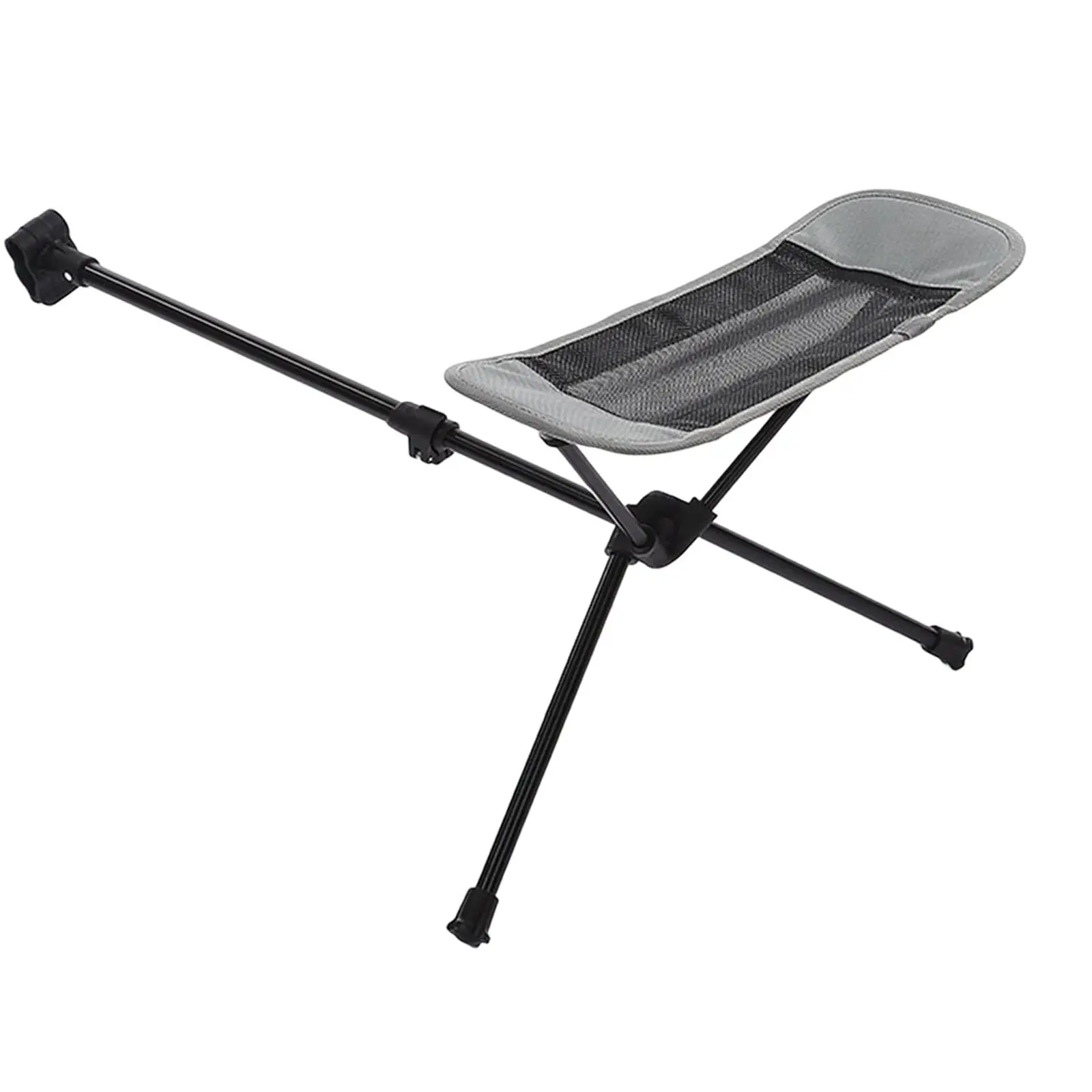 Folding Chair Footrest Antislip Collapsible Fishing Hiking Picnic Recliner Footstool Outdoor Resting Bracket Lazy Seat Foot Rest