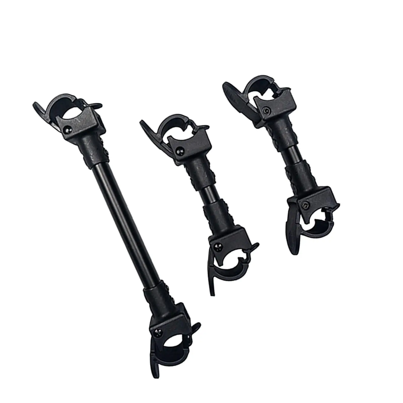 3x Twin Stroller Connector Portable Black Attachment Double Umbrella Side by Side Safety Secure Strap Durable for Babyzen Cart