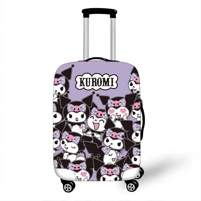 Kuizee Luggage Cover Suitcase Cover Cute Cartoon Doodle Animals Travel  Luggage Protector Dustproof Durable Elastic S
