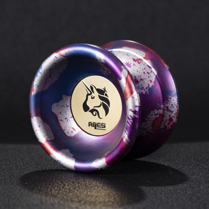 Yoyo Professional Magic Metal Yoyo With 10 Ball Bearing Alloy Aluminum High Speed Unresponsive Yoyo Classic Toys For Kids