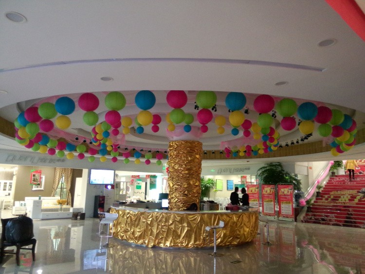 4-6-8-10-12-14-16-20 Inch White Round Chinese Paper Lantern for Wedding Birthday Party Decoration Bedroom Hanging Paper Balls