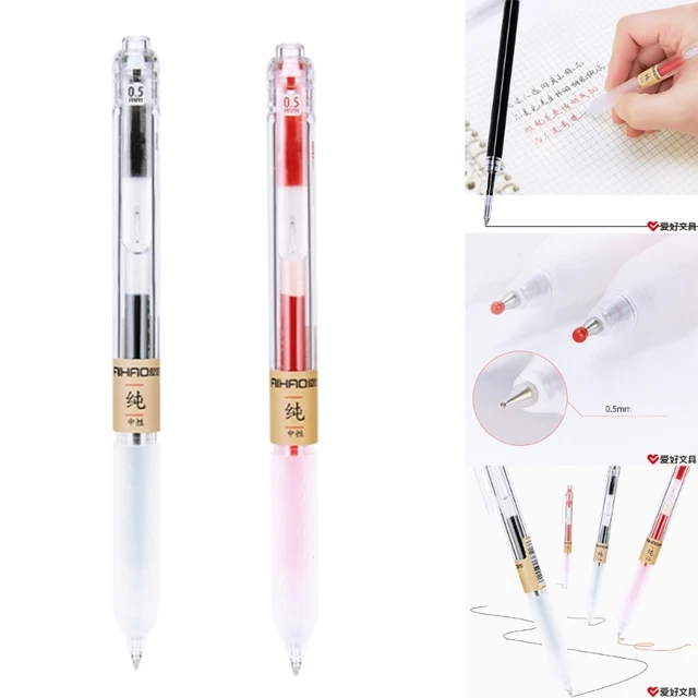 Instant Dry Rolling Ball Pens, No Smear No Bleed Gel Ink Pens, Fine Point,  Liquid Ink Pens, Journaling for Bullet,0.5mm tip - AliExpress